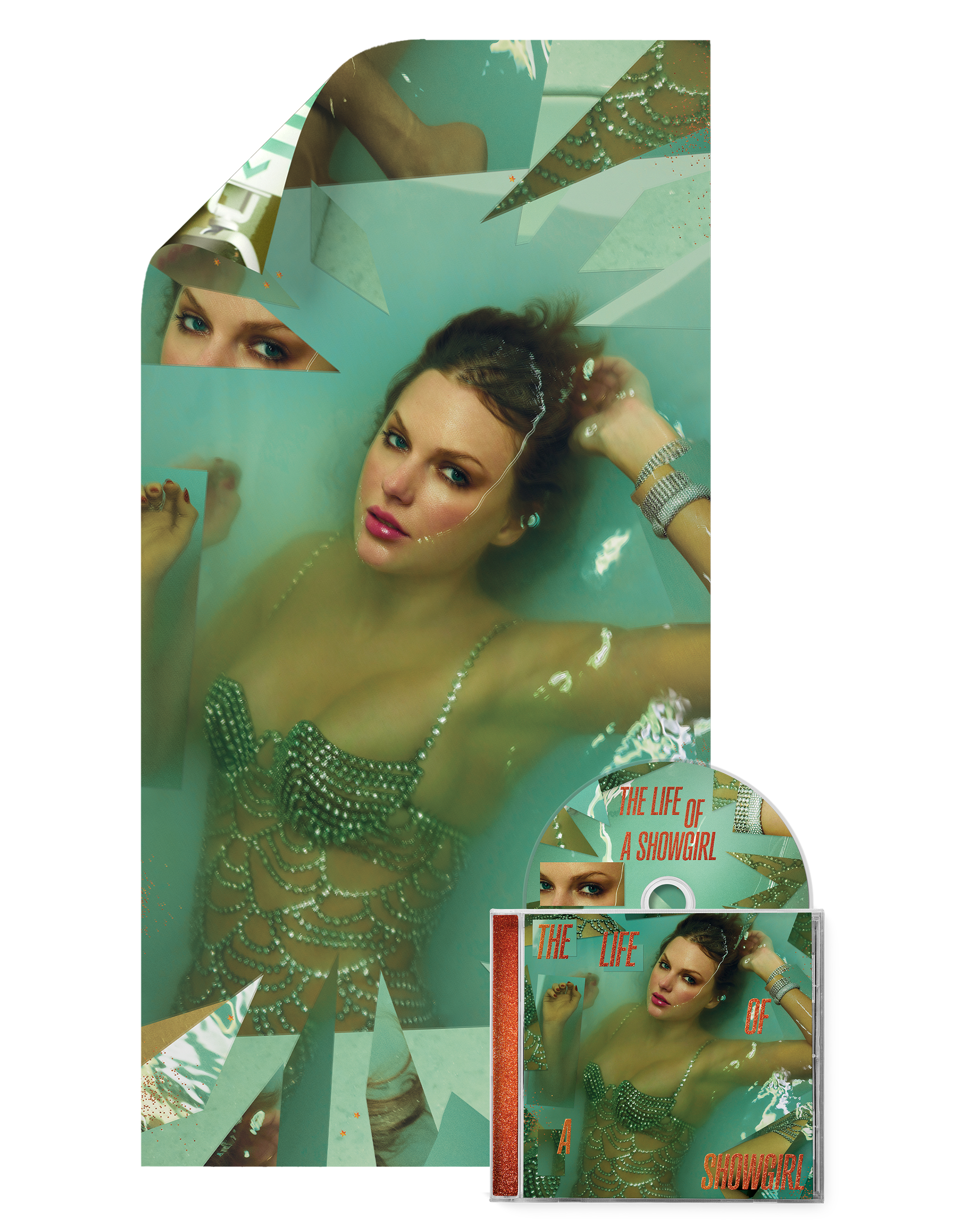 THE LIFE OF A SHOWGIRL: SWEAT AND VANILLA PERFUME CD WITH POSTER