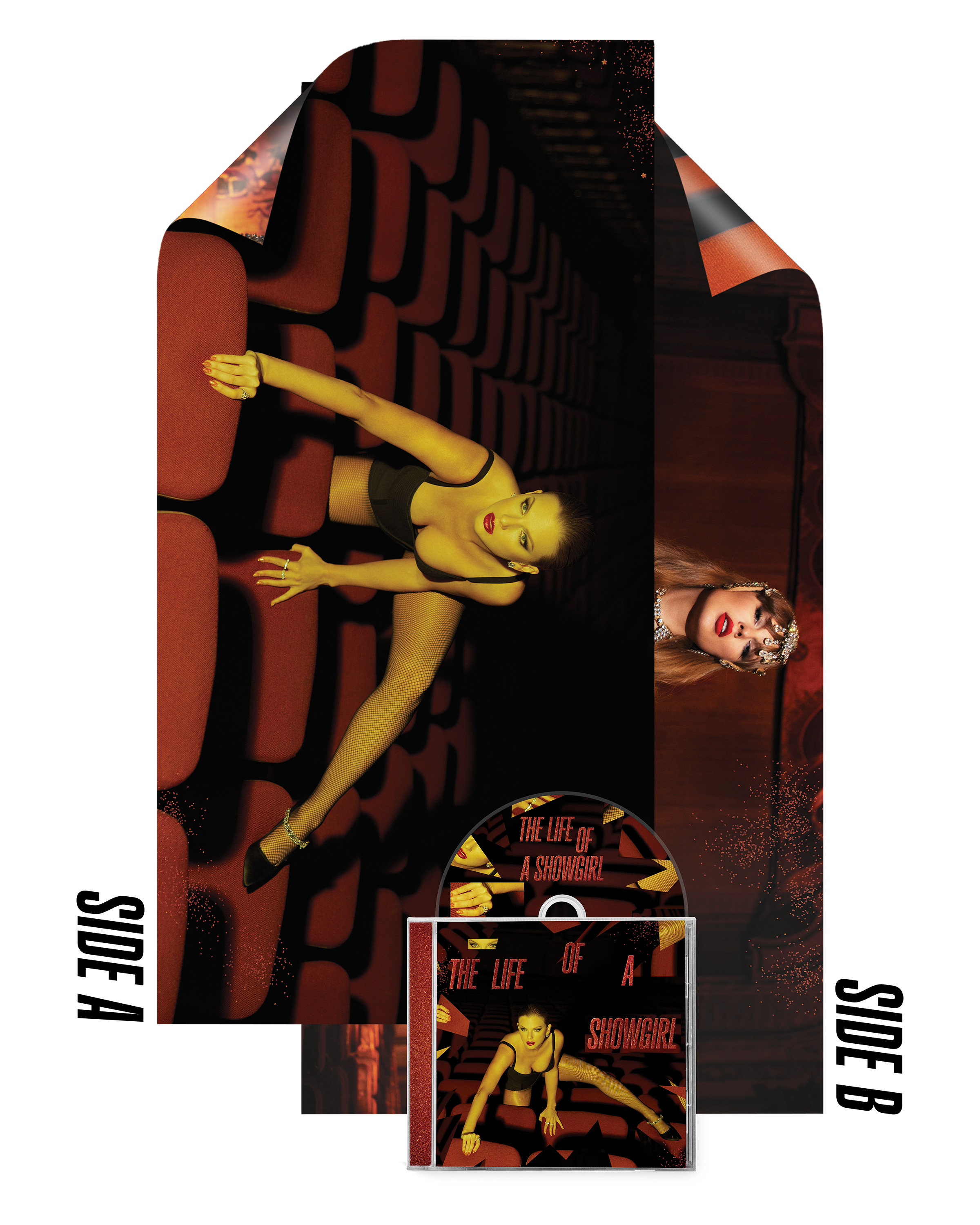 The Life of a Showgirl: It's Frightening Edition CD with Poster