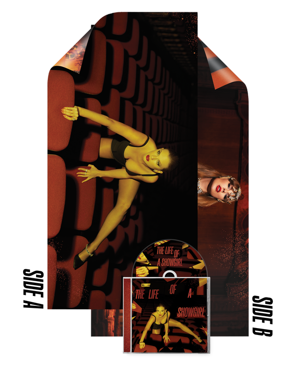 Taylor Swift - The Life of a Showgirl: It's Frightening Edition CD with Poster (Music)