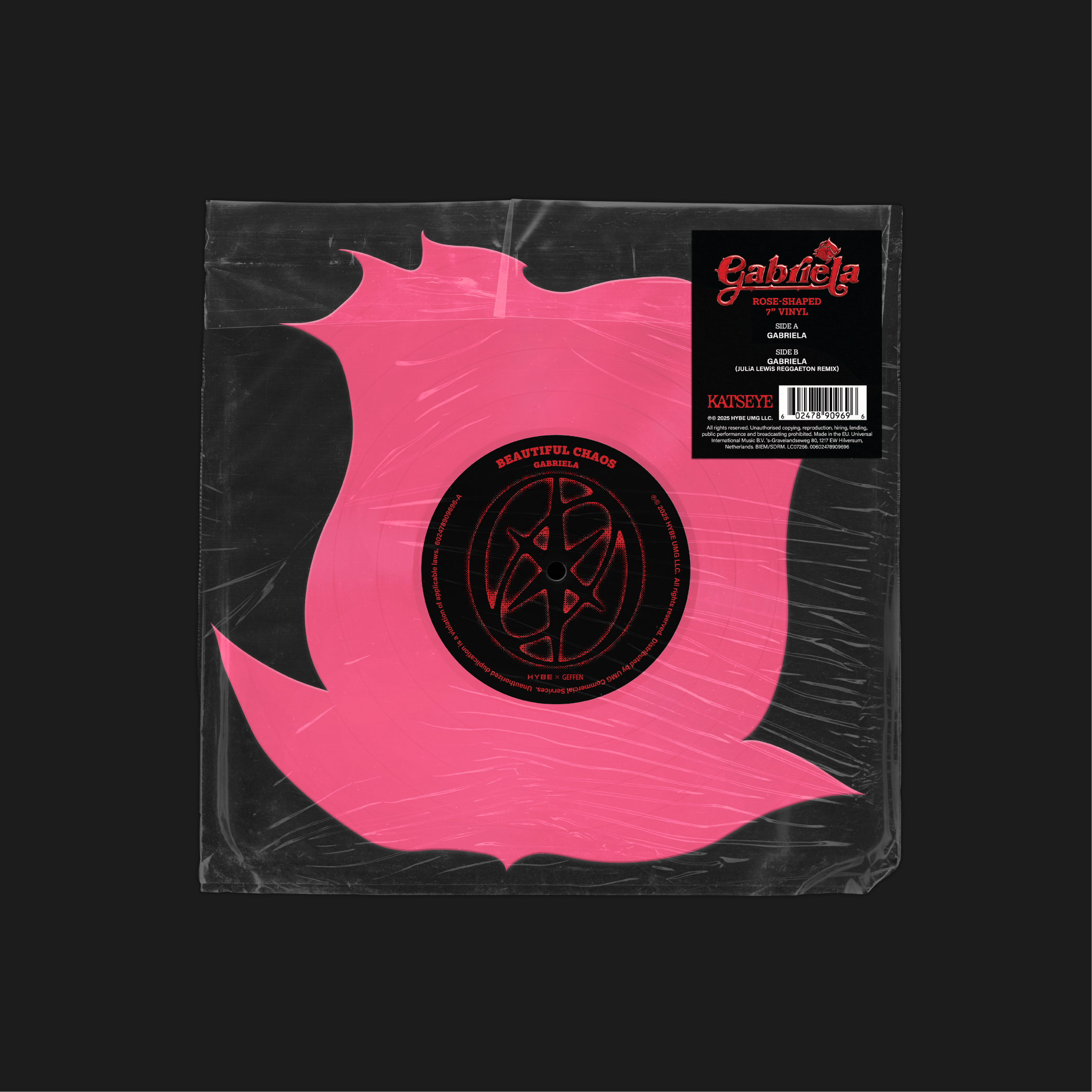 Gabriela Rose Die-Cut 7" Vinyl