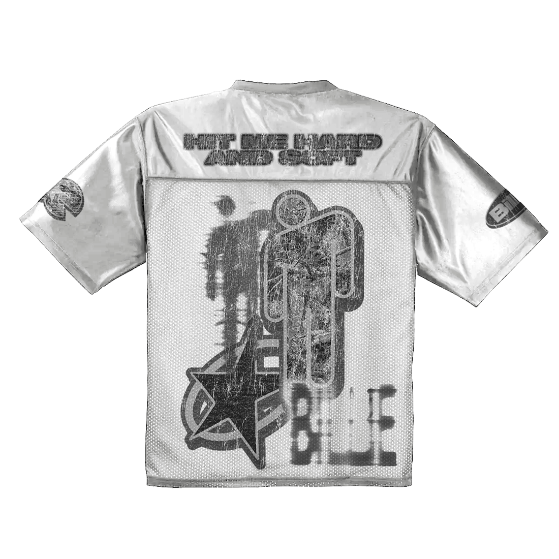 Billie Bandana White Football Jersey