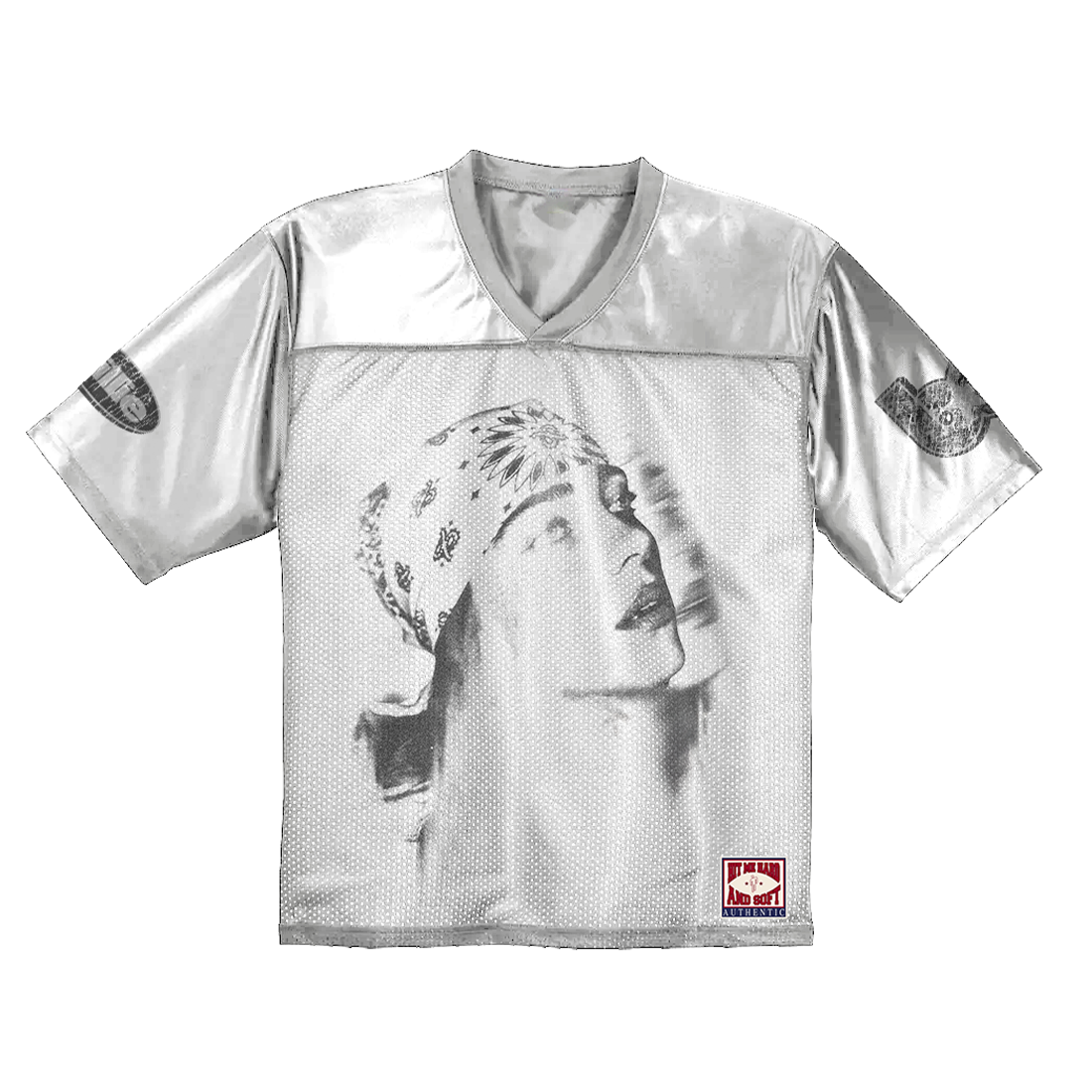 Billie Bandana White Football Jersey