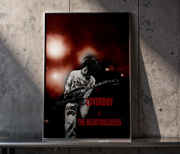 Jon Ranes - Loverboy & The Heartbreakers Plakat (Merch)