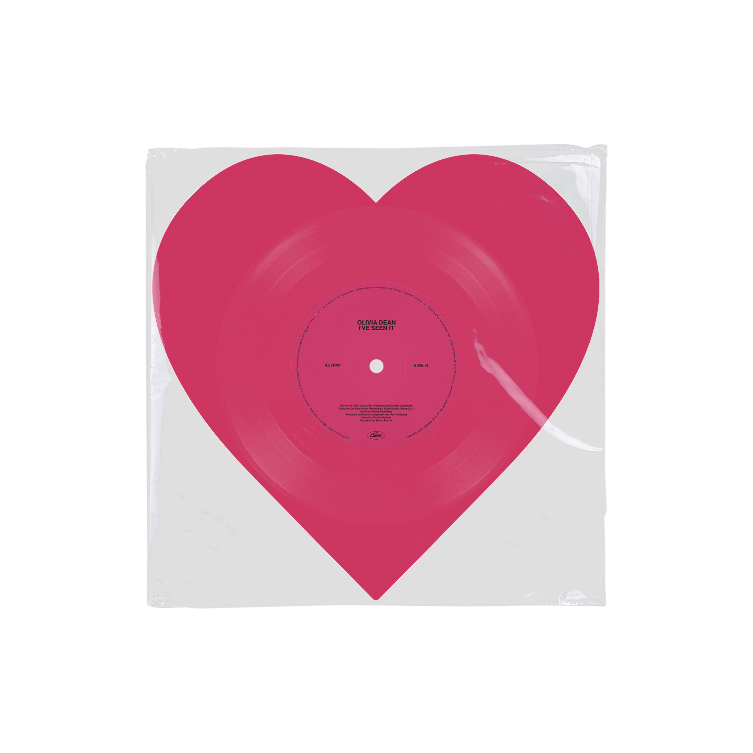 So Easy (To Fall In Love)/I've Seen It Heart Shaped 10" Single