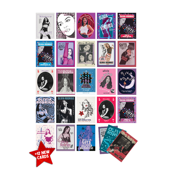 Olivia Rodrigo - Olivia Rodrigo GUTS Trading Card Pack 