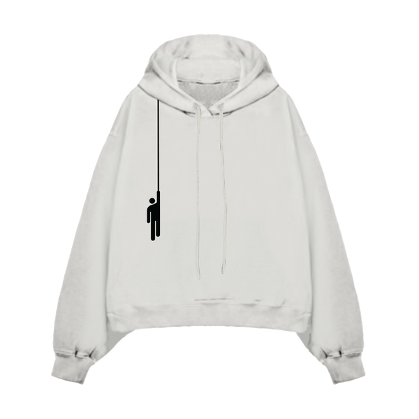 Billie Eilish - Hanging Blohsh White Hoodie 