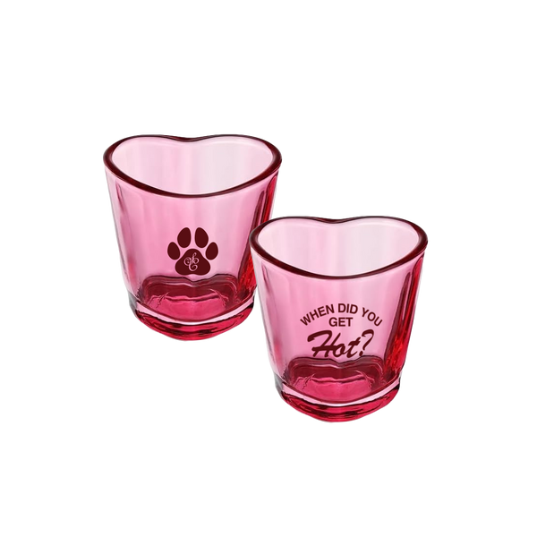 Sabrina Carpenter - When Did You Get Hot? Heart Shot Glass (Merch)
