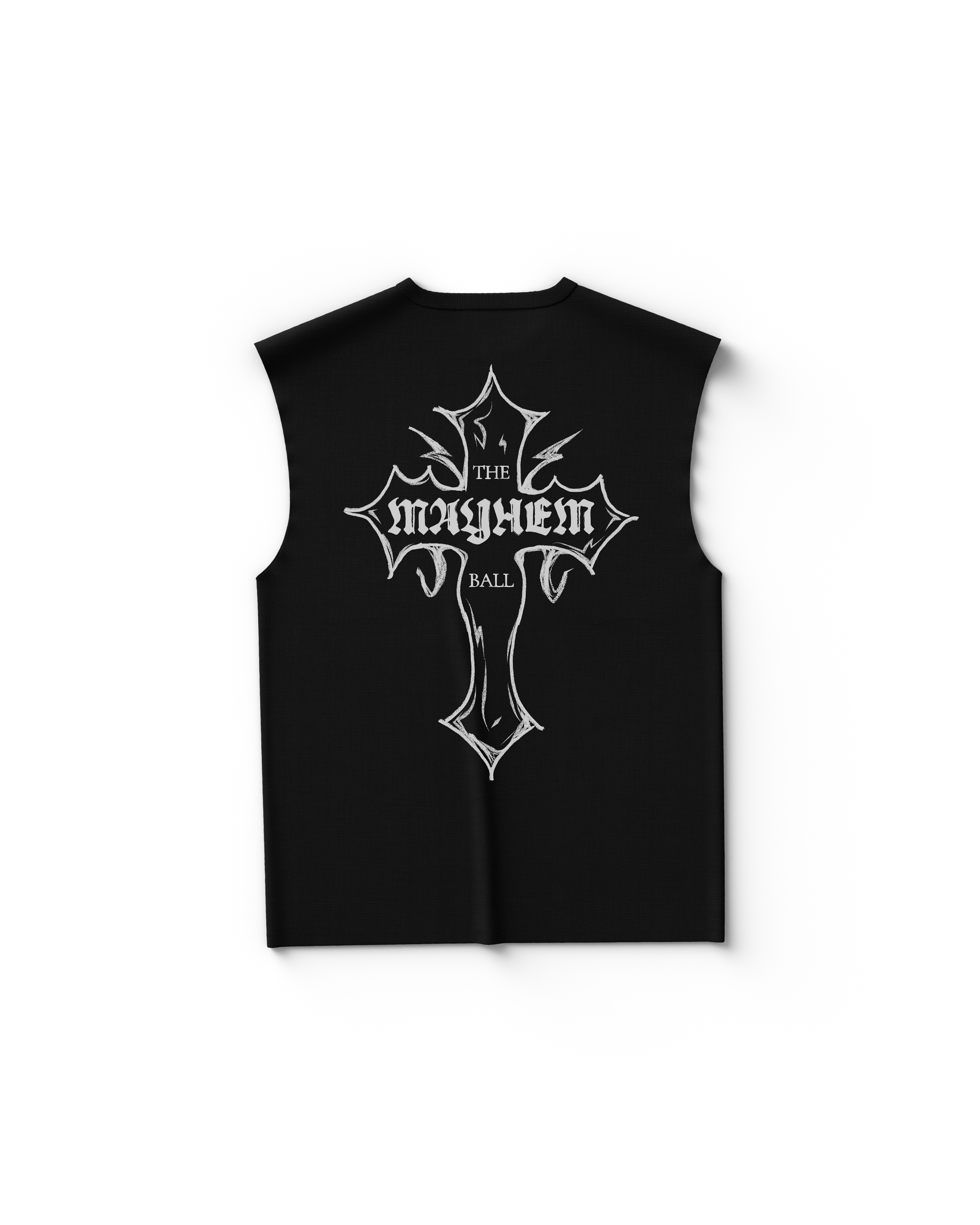 MAYHEM Cross Cropped Tank