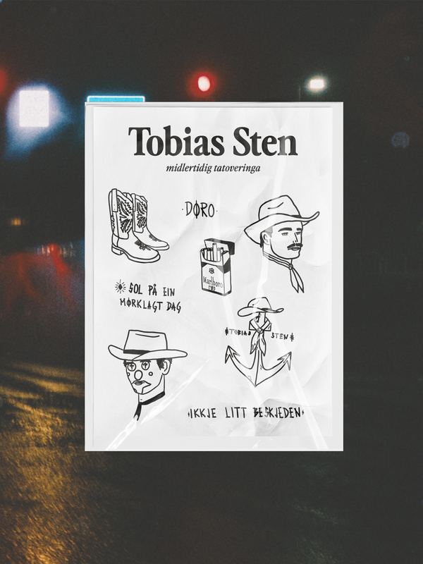  - Tobias Sten - Midlertidig Tatoveringa 